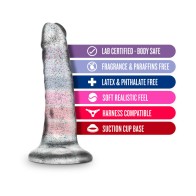 Dildo Brillante Naturally Yours 5.5 in. - Seguro para el Cuerpo