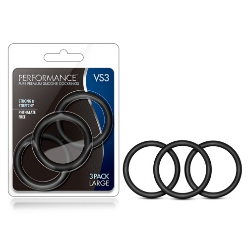 Cockrings de Silicona Premium Performance VS3 para Aumentar la Resistencia