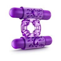 Play with Me Double Play Dual Vibrating Cockring