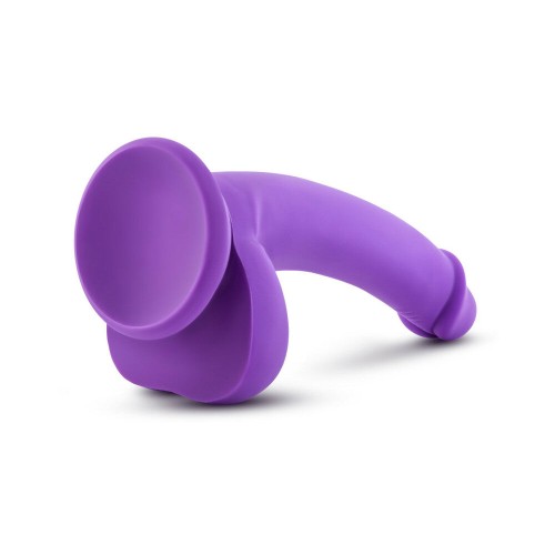 Ruse D Thang Semi-Realistic Dildo with Balls Purple