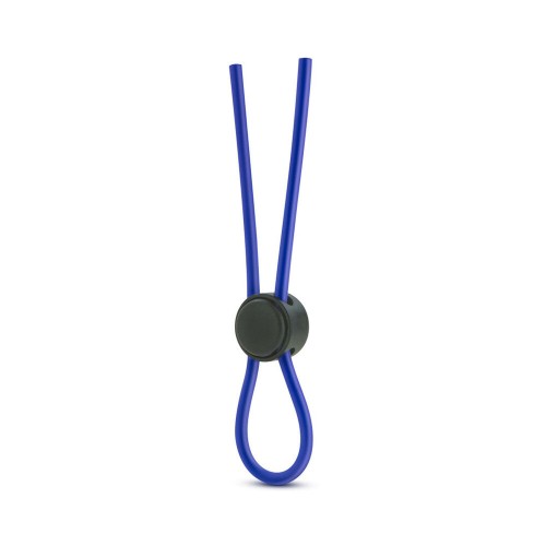 Cockring Ajustable de Silicona Stay Hard Azul