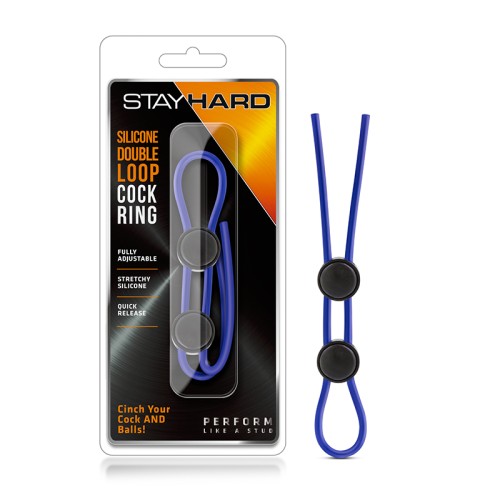 Stay Hard Adjustable Silicone Cock Ring for Performance