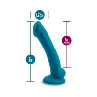 Dildo de Silicona Temptasia Reina 7 in. Teal