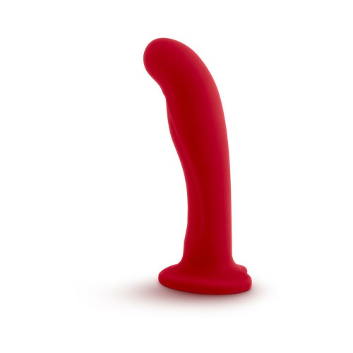 Dildo Curvo de Silicona Jezebel de Temptasia con Ventosa