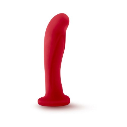 Dildo Curvo de Silicona Jezebel de Temptasia con Ventosa