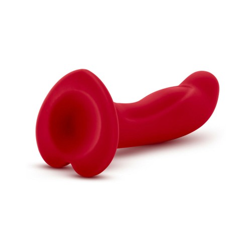 Dildo Curvo de Silicona Jezebel de Temptasia con Ventosa