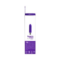 VeDO Bam Mini Vibrador Recargable Índigo