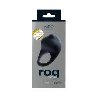 VeDO Roq Rechargeable Ring - Black - Powerful Cock Ring