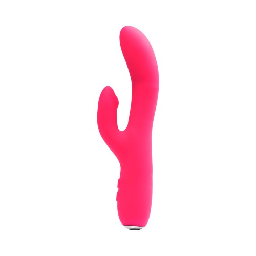 VeDO Rockie Vibrador Dual Recargable Rosa Foxy