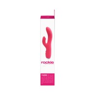 VeDO Rockie Vibrador Dual Recargable Rosa Foxy