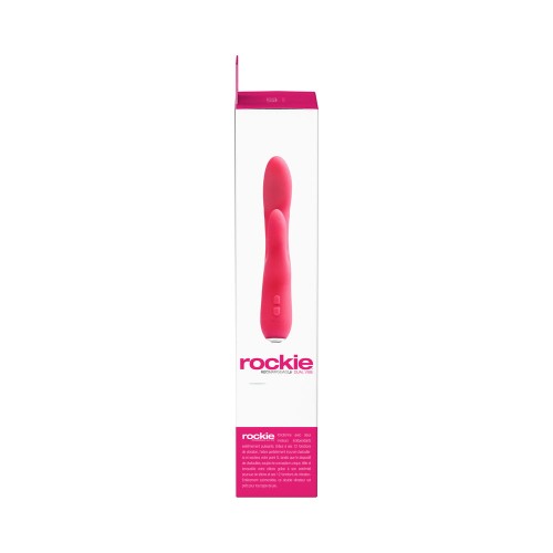 VeDO Rockie Vibrador Dual Recargable Rosa Foxy