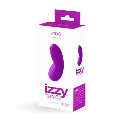 VeDO Izzy Rechargeable Clitoral Vibe Violet Vixen