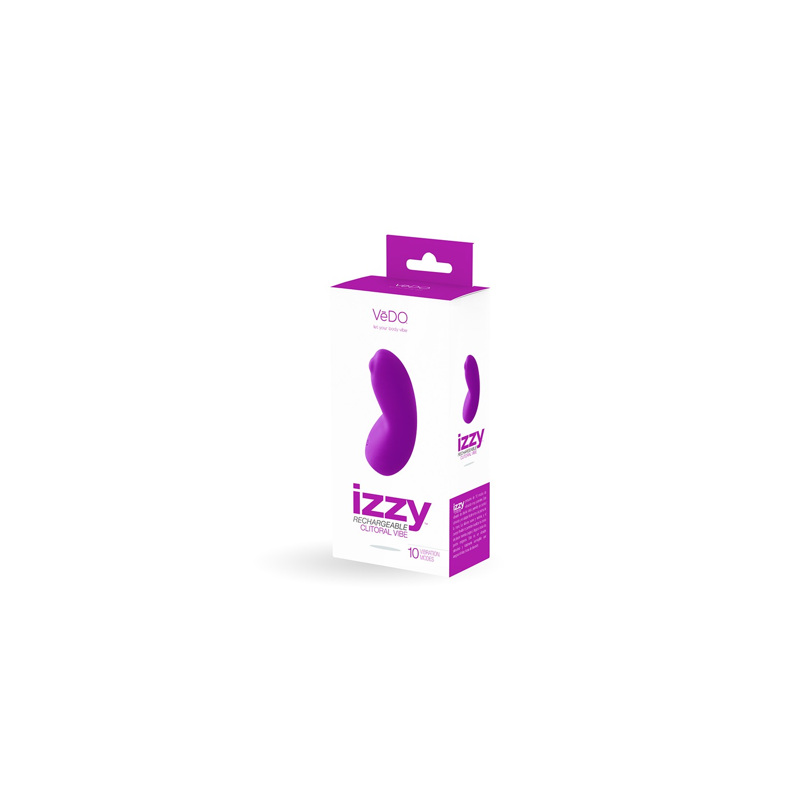 VeDO Izzy Rechargeable Clitoral Vibe Violet Vixen