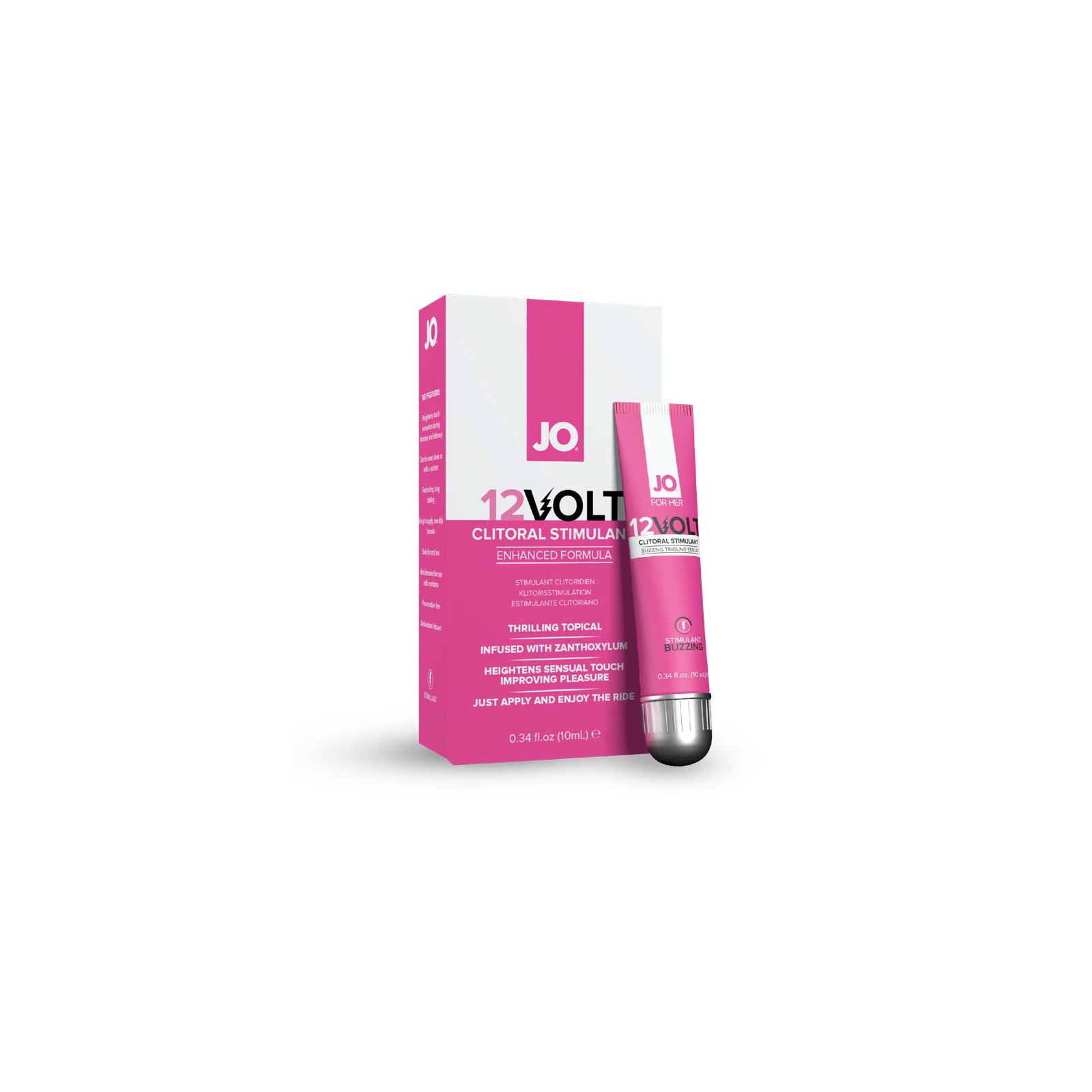 JO 12 Volt Clitoral Stimulant for Enhanced Pleasure