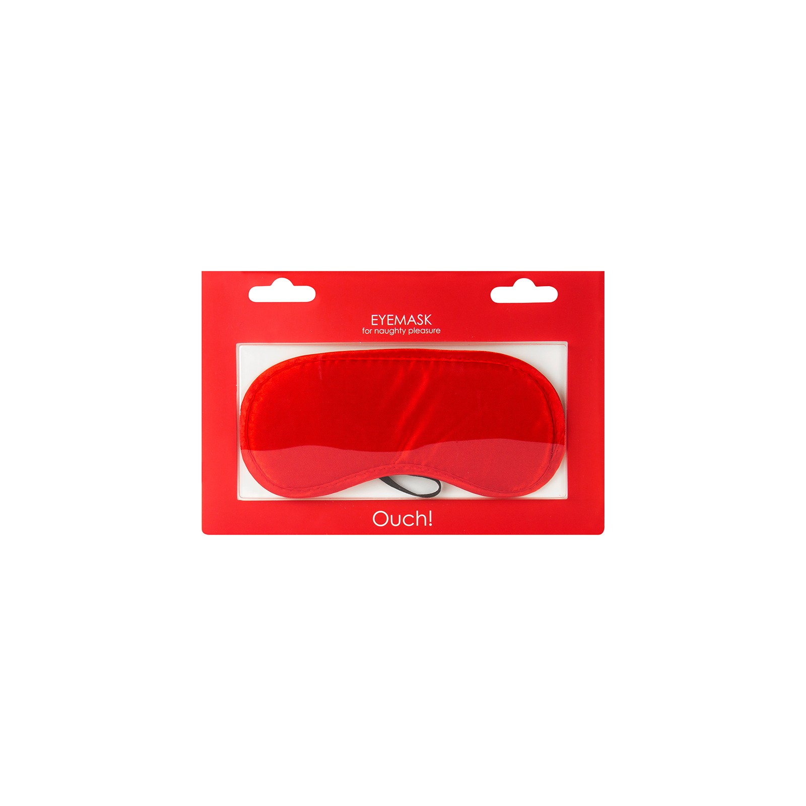 Ouch! Soft Eye Mask Blindfold Red