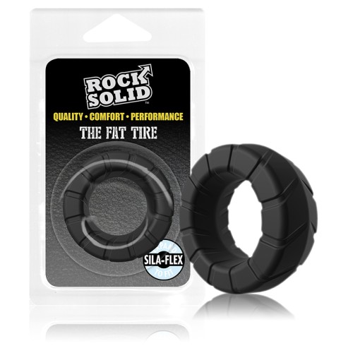 Anillo para el Pene Rock Solid Silaflex Fat Tire Confort y Rendimiento