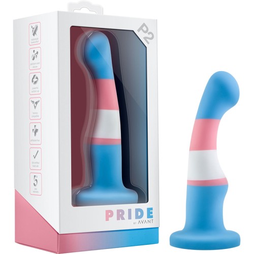 Avant Pride P2 True Blue Silicone Dildo