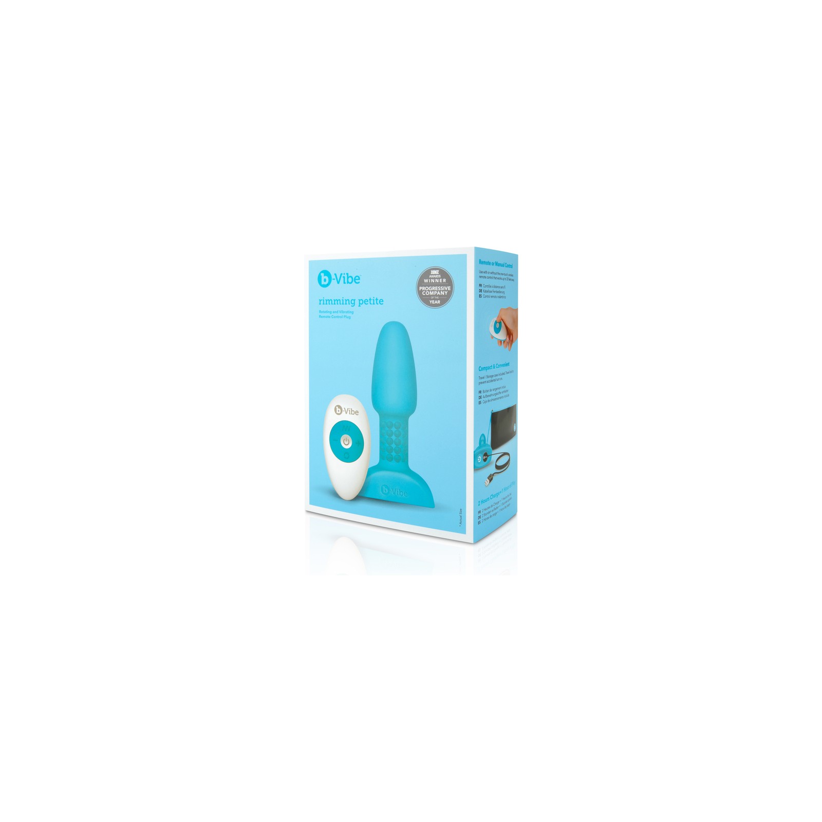 b-Vibe Rimming Petite Anal Plug with Vibration