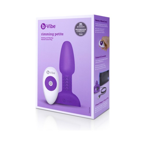 b-Vibe Petite Rimming Plug Rotating Vibrating