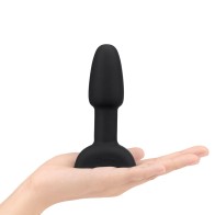 Plug Vibrador y Rotatorio b-Vibe Rimming Petite