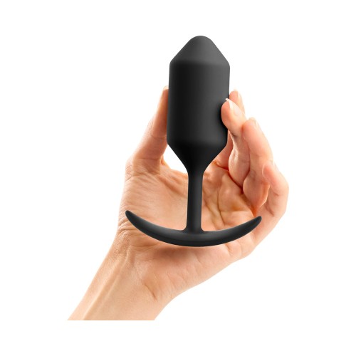 b-Vibe Snug Plug 3 Weighted Silicone Anal Plug