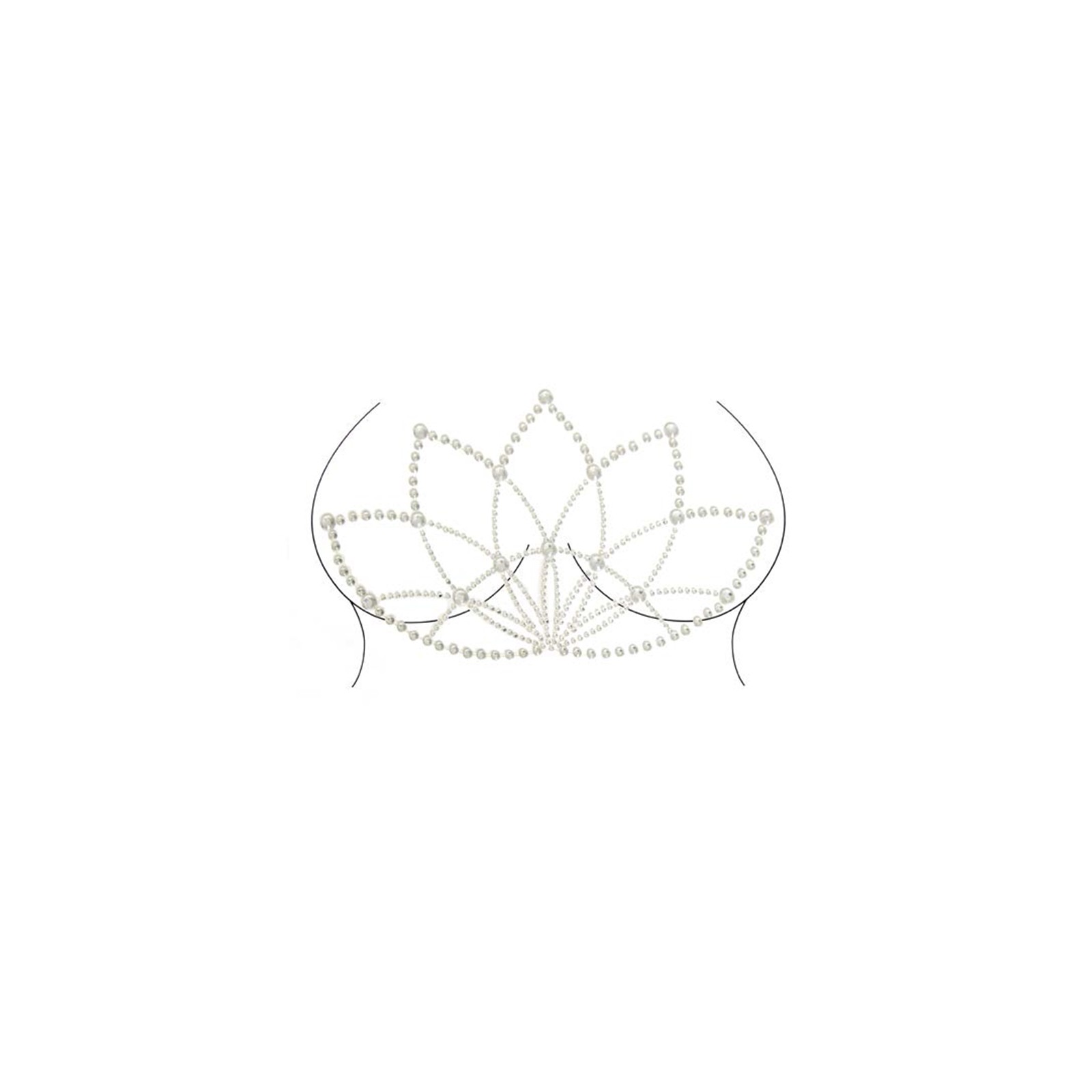 Lotus Adhesive Body Jewels Stickers