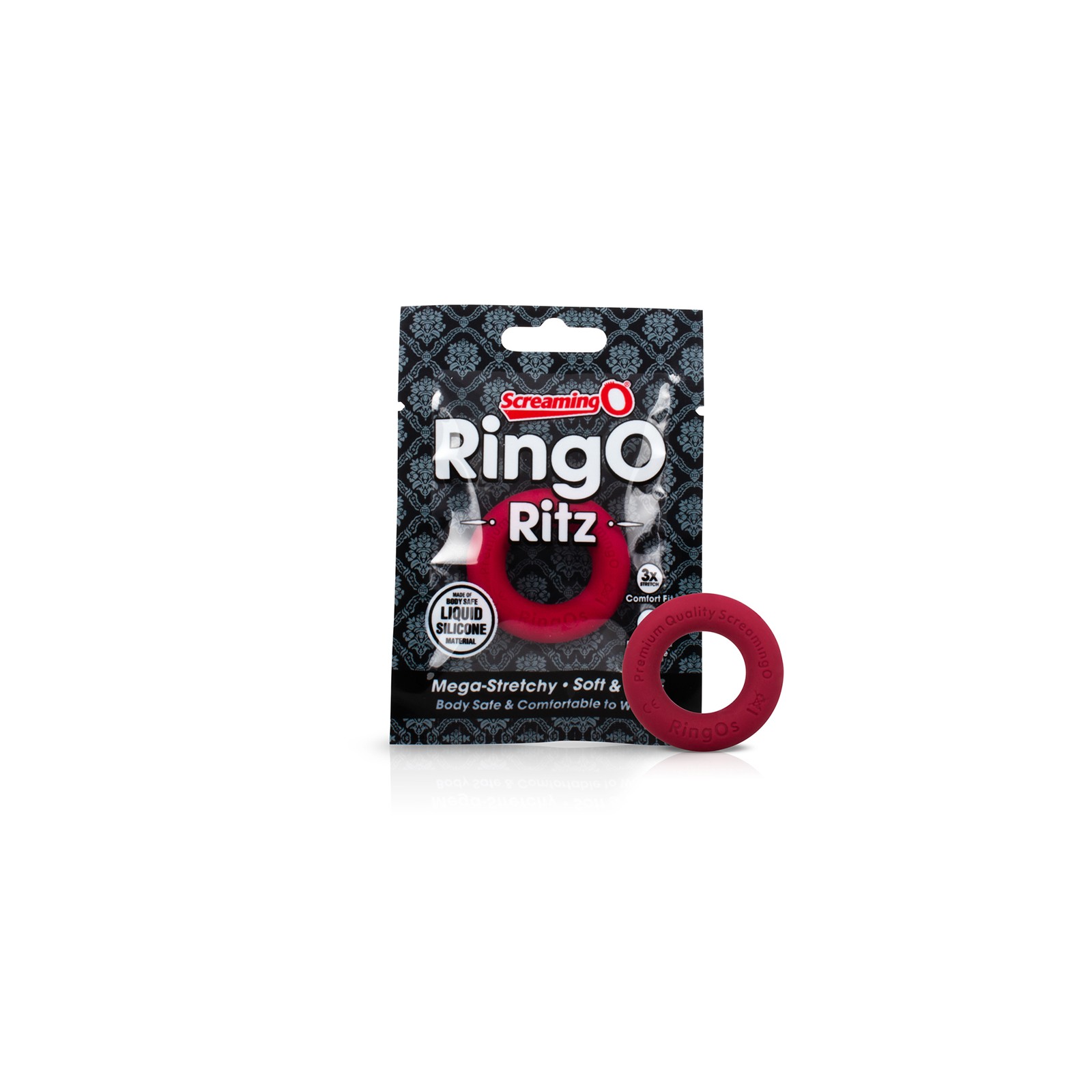 Screaming O RingO Ritz Red Comfort Ring