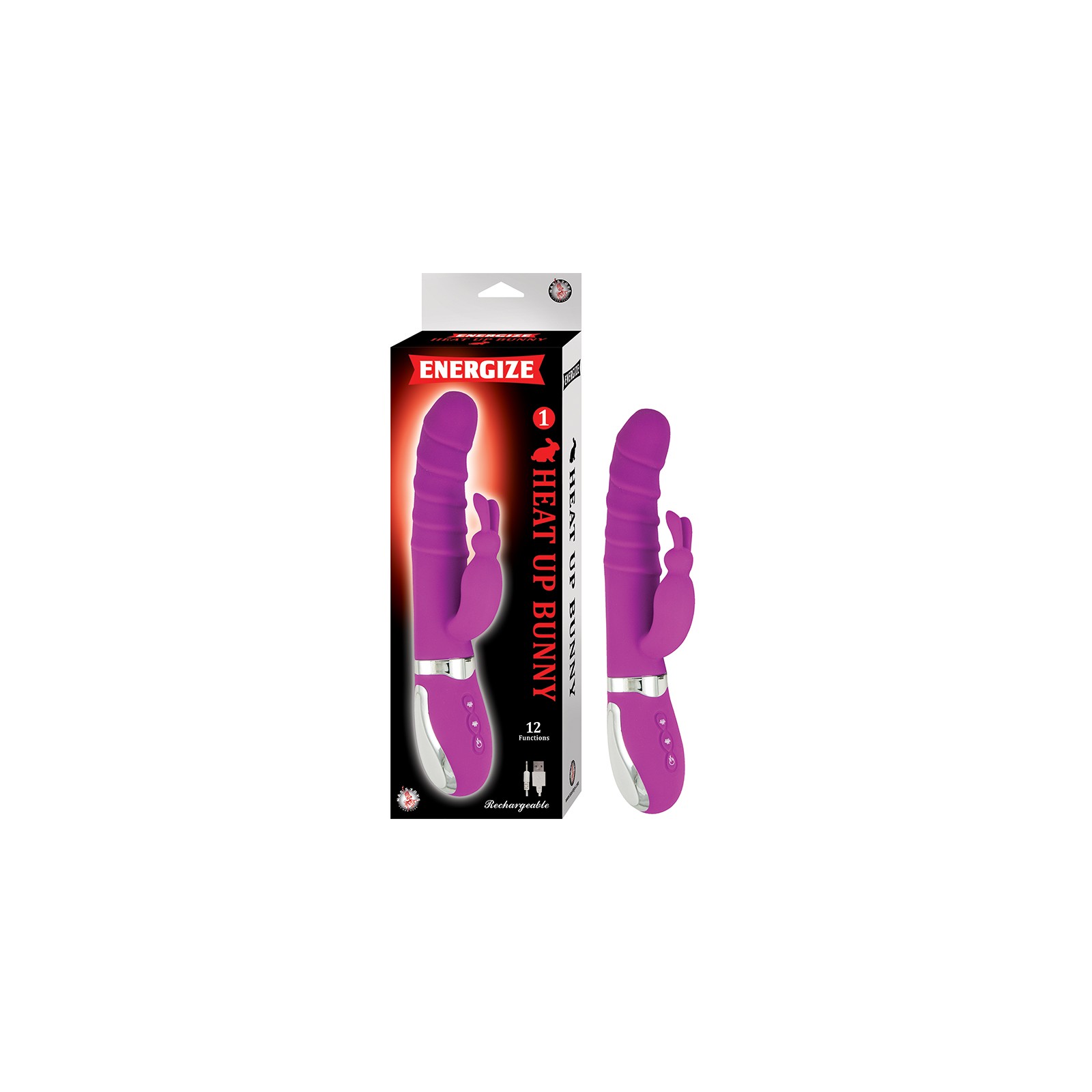 Energize Heat-Up Bunny Vibrator