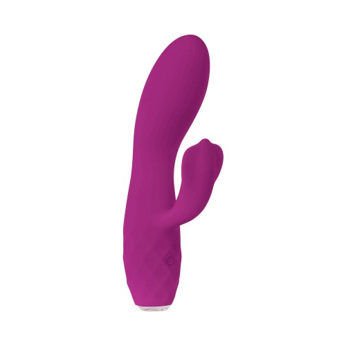 Evolved Glimmer Rechargeable Silicone Dual Stimulator