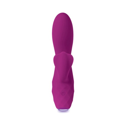 Evolved Glimmer Rechargeable Silicone Dual Stimulator