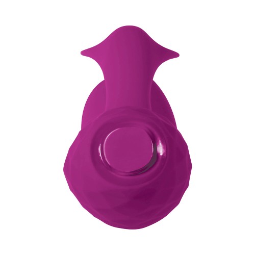 Evolved Glimmer Rechargeable Silicone Dual Stimulator