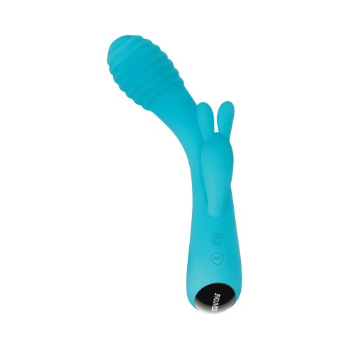 Evolved Aqua Bunny Rechargeable Rabbit Vibrator