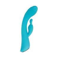 Evolved Aqua Bunny Rechargeable Rabbit Vibrator