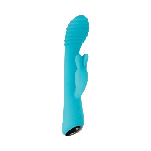 Evolved Aqua Bunny Rechargeable Rabbit Vibrator