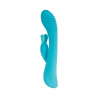 Evolved Aqua Bunny Rechargeable Rabbit Vibrator