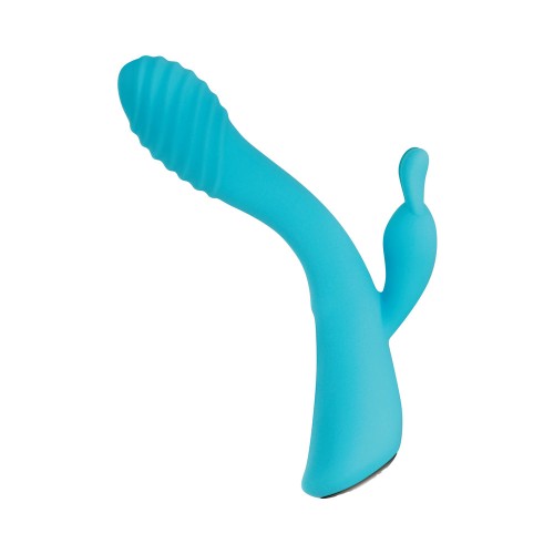 Evolved Aqua Bunny Rechargeable Rabbit Vibrator