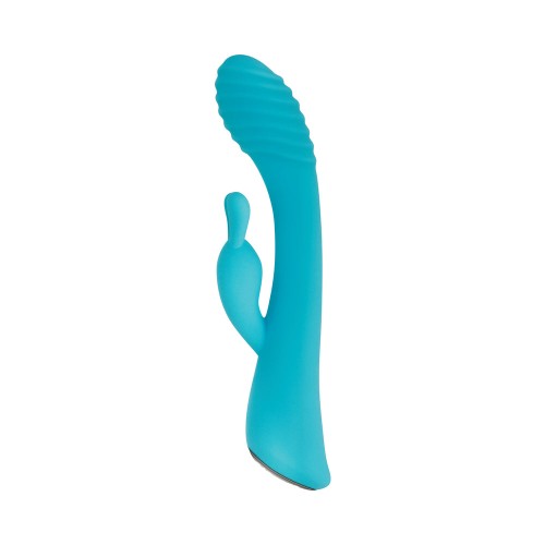 Evolved Aqua Bunny Rechargeable Rabbit Vibrator