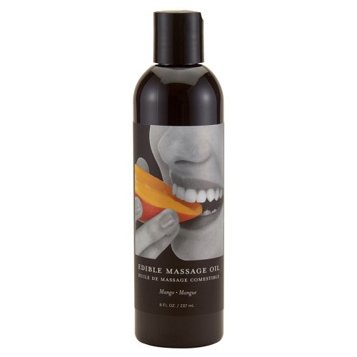 Earthly Body Mango Edible Massage Oil for Sensual Pleasure