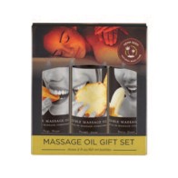 Earthly Body Edible Massage Oil Set