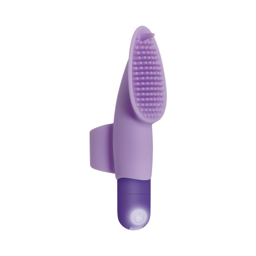 Evolved Fingerific Vibrador de Silicona Recargable para Dedos Púrpura