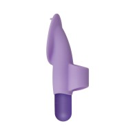 Evolved Fingerific Vibrador de Silicona Recargable para Dedos Púrpura