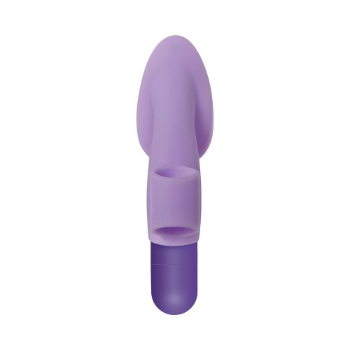 Evolved Fingerific Vibrador de Silicona Recargable para Dedos Púrpura