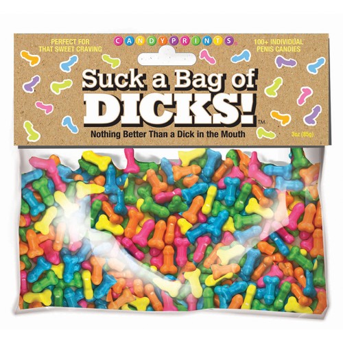 Bolsa de Caramelos Suck A Bag Of Dicks 100 Piezas