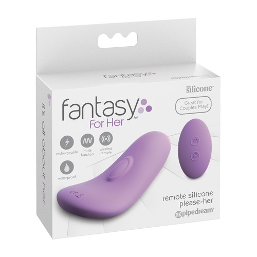 Fantaasy For Her Remote Silicone Vibrator