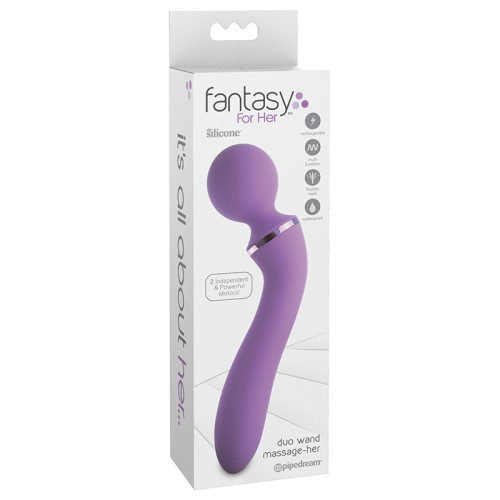 Pipedream Fantasy For Her Duo Wand Vibrator