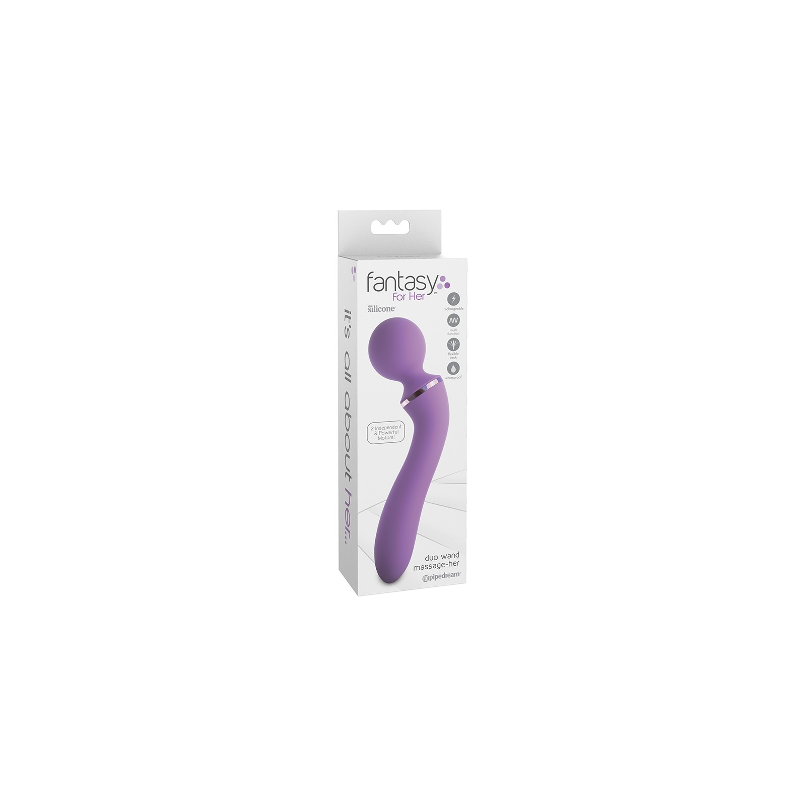 Pipedream Fantasy For Her Duo Wand Vibrator