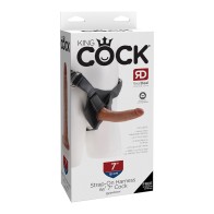 King Cock Strap-on Harness with Dildo