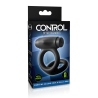 Sir Richard's Control Vibrating Silicone C-Ring - Intense Pleasure