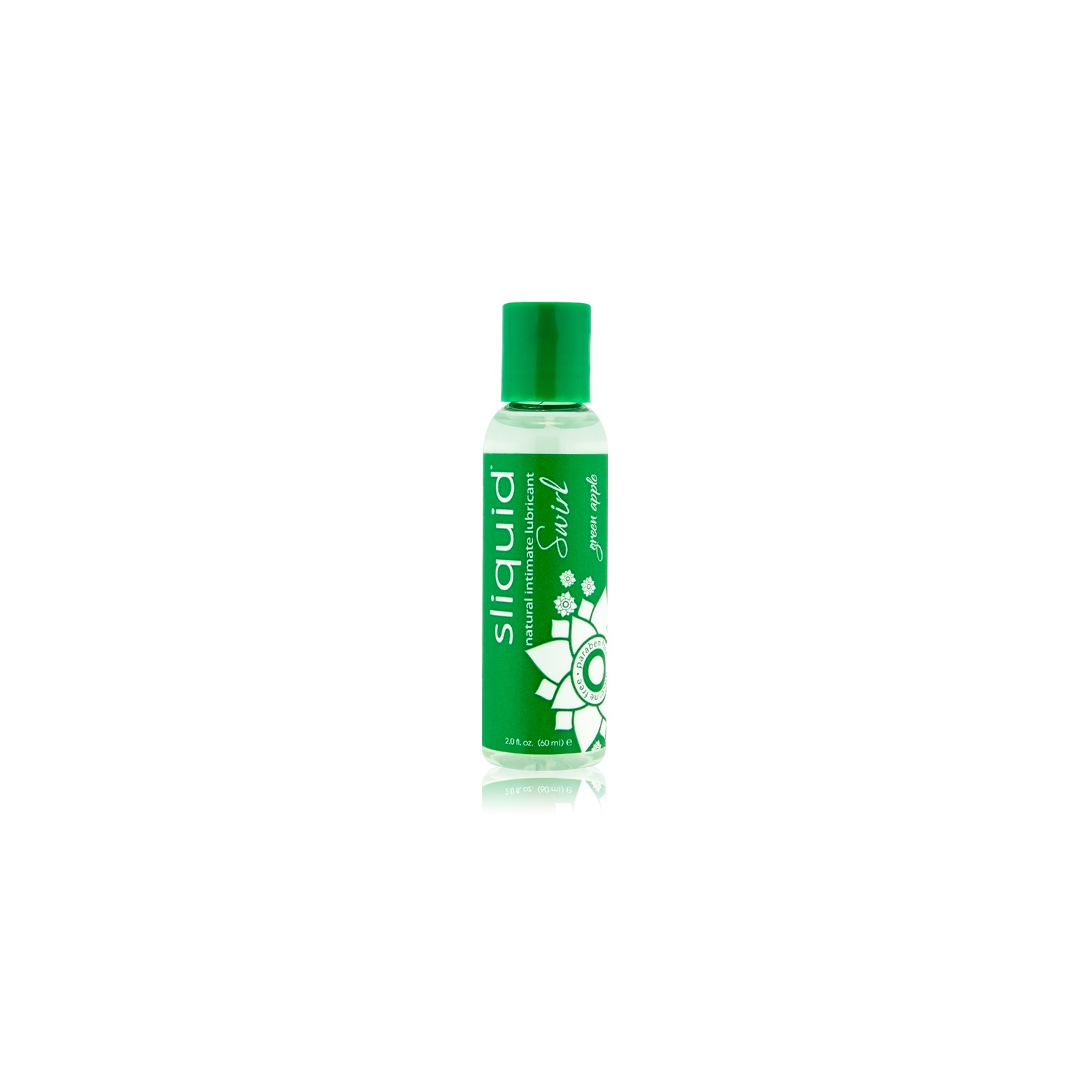 Sliquid Swirl Green Apple Water-Based Lubricant