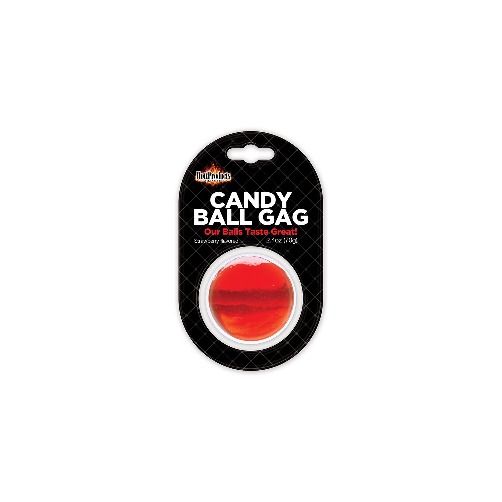 Candy Ball Gag Strawberry